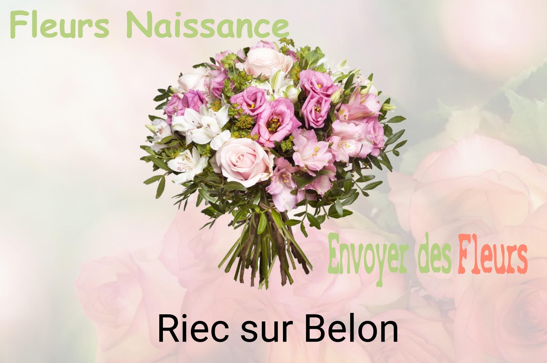 Bouquet de fleurs de naissance livré à Riec-sur-Belon