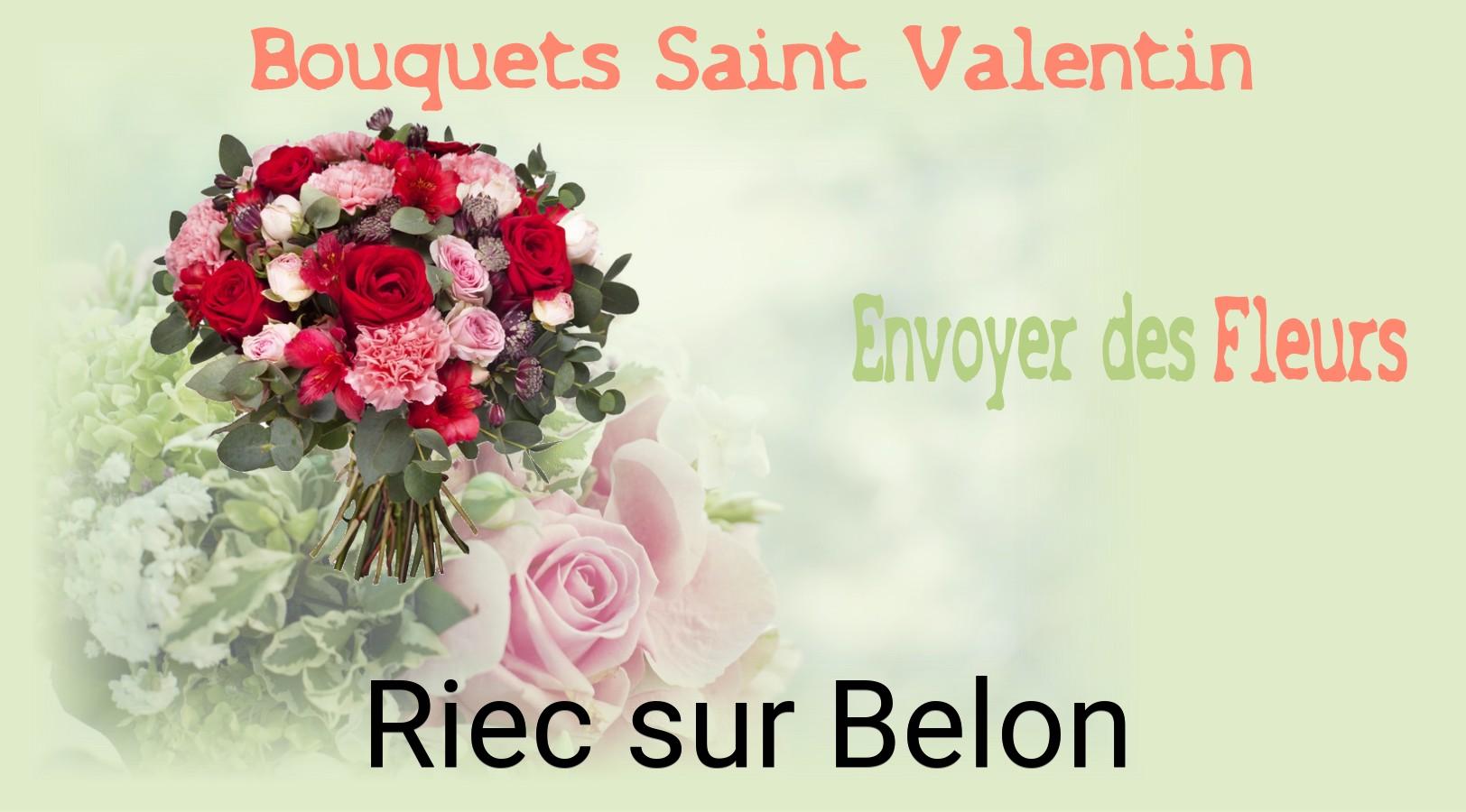 Roses de Saint-Valentin livrées à Riec-sur-Belon